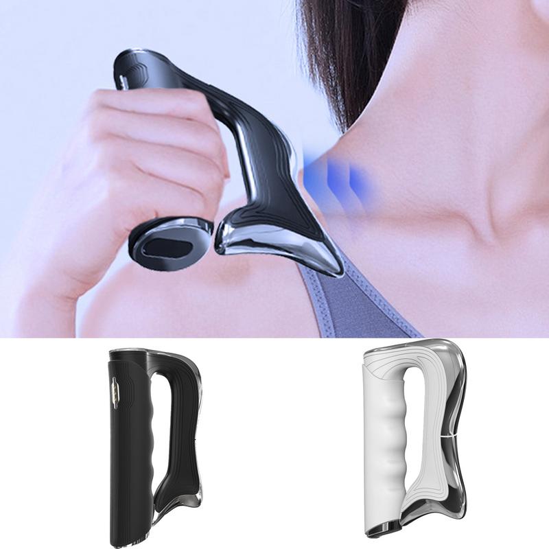 Premium Electric Muscle Massager for Deep Tissue Therapy – NMES Myofascial Gua Sha Scraper, Micro-Vibration & Micro-Current, 