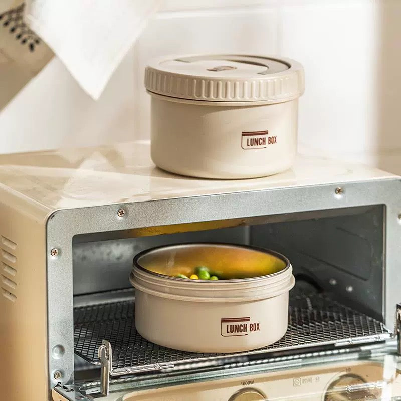 Premium Insulated Lunch Box Set – Portable Stackable Bento Box, Stainless Steel, Thermal Insulation, Keeps Food Warm or Cold,