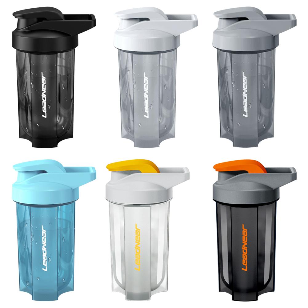 Premium 500ML Portable Sport Shaker Bottle – Leak Proof Protein Powder Shaker for Gym & Fitness – Durable, Easy Grip with 