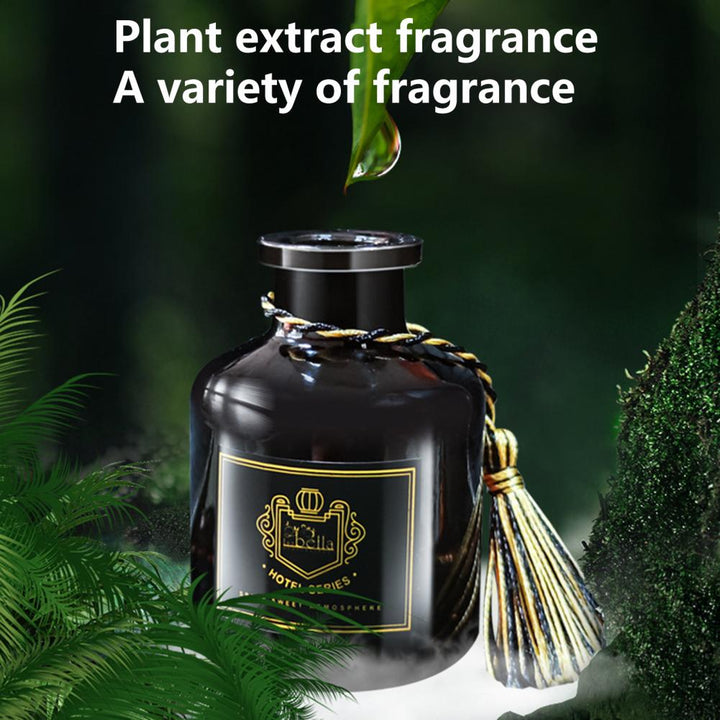 Luxury 50ml Reed Diffuser Set – Home, Hotel, Bathroom Air Freshener, Rattan Aromatherapy Glass Diffuser, Long-Lasting Home 