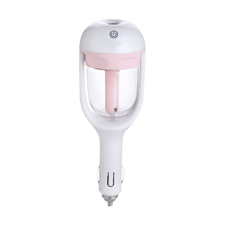 Premium Car Air Humidifier & Aroma Diffuser, 50ML Water Tank, 25ML/hour Mist, 12V DC, Essential Oil Aromatherapy, Compact Car
