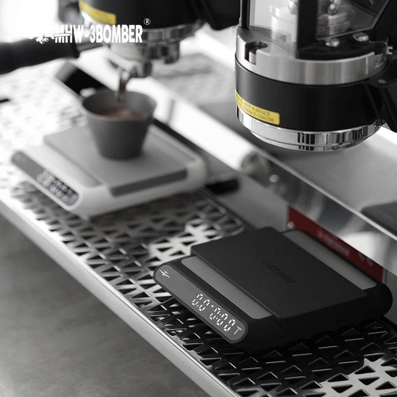 Premium Smart Espresso Coffee Scale – Auto Timer, USB Charging, Waterproof Non-Slip Pad, Perfect for Home and Cafe Baristas