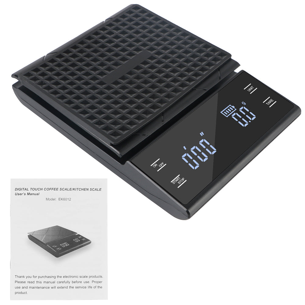 Premium Digital Coffee and Kitchen Scale – Precision Food Scale with Timer, High-Accuracy Mini Electronic Scale for Jewelry 