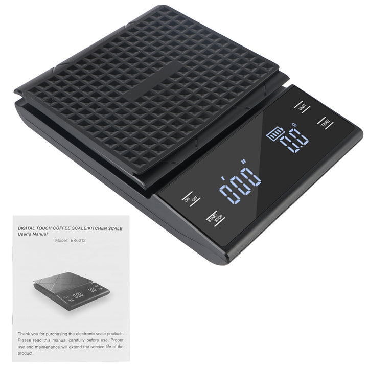 Premium Digital Coffee and Kitchen Scale – Precision Food Scale with Timer, High-Accuracy Mini Electronic Scale for Jewelry 