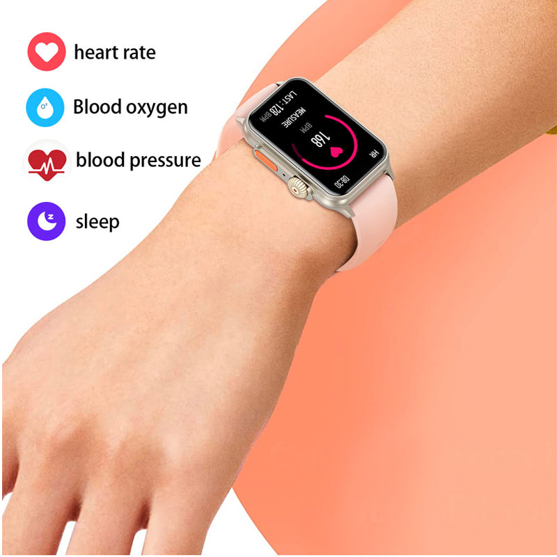 Premium Smartwatch for Women & Men – Heart Rate Monitoring, IP67 Waterproof, 20+ Sports Modes, Blood Pressure, Sleep Tracker,