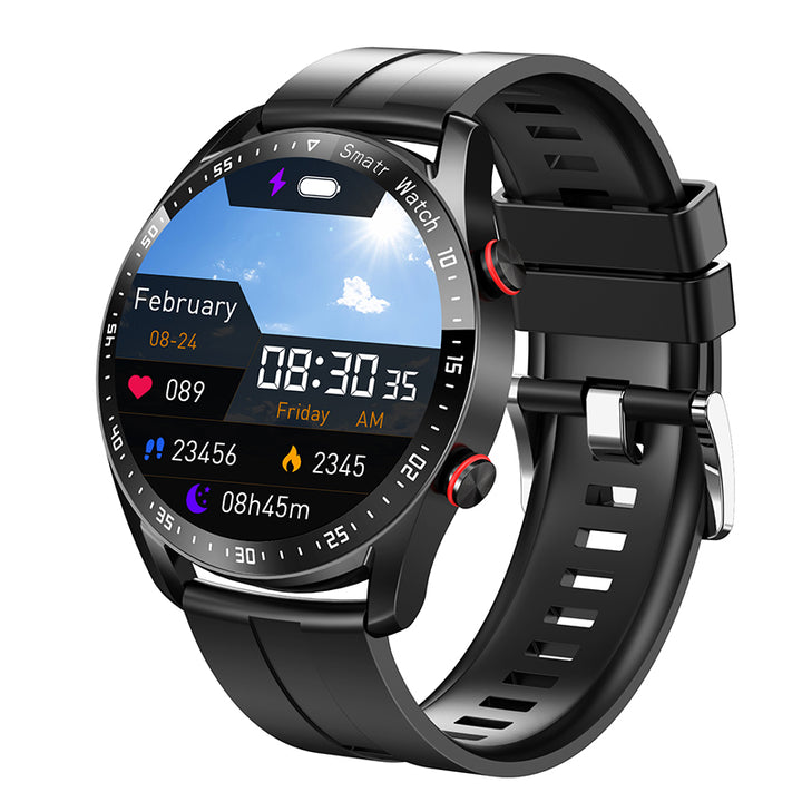 Premium Bluetooth Call Smartwatch for Men - ECG+PPG Health Monitoring, IP67 Waterproof, Heart Rate & Blood Pressure Tracker, 
