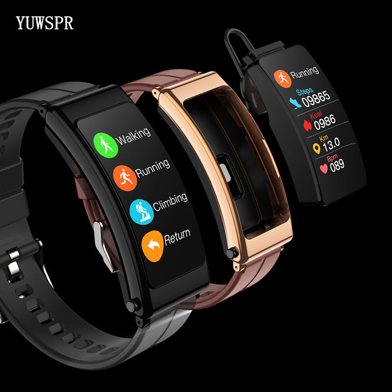 Premium Bluetooth Smart Fitness Watch – Heart Rate, Pedometer, Sports Tracker, Fitness Band for Men & Women, Talk Bluetooth 