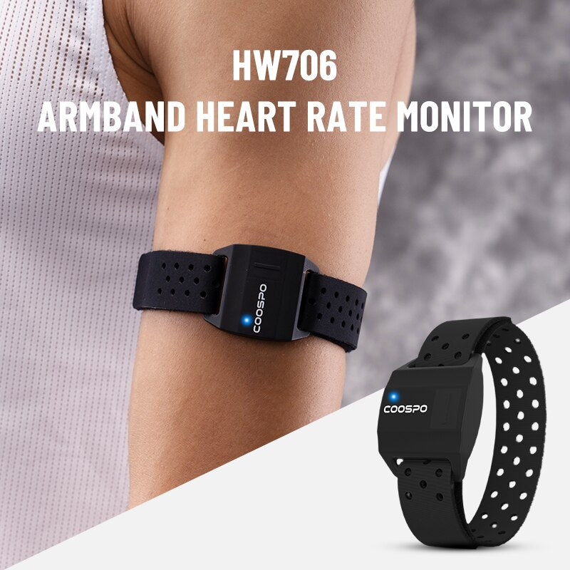 Premium Heart Rate Monitor Bracelet – Bluetooth 4.0 ANT+ Sensor for Cycling, Garmin & Wahoo Compatibility, Outdoor Fitness
