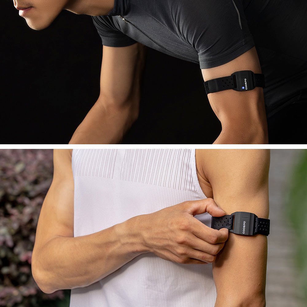 Premium Heart Rate Monitor Bracelet – Bluetooth 4.0 ANT+ Sensor for Cycling, Garmin & Wahoo Compatibility, Outdoor Fitness