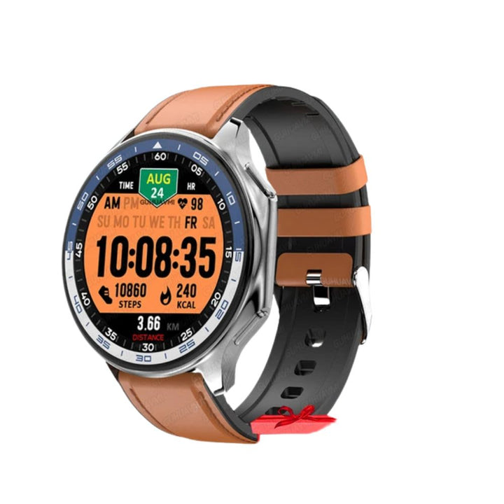 Premium Smartwatch for Men – 1.43'' 3D Surround Vision Display, 4GB RAM, 32GB Storage, Bluetooth Calling, Waterproof, Heart 