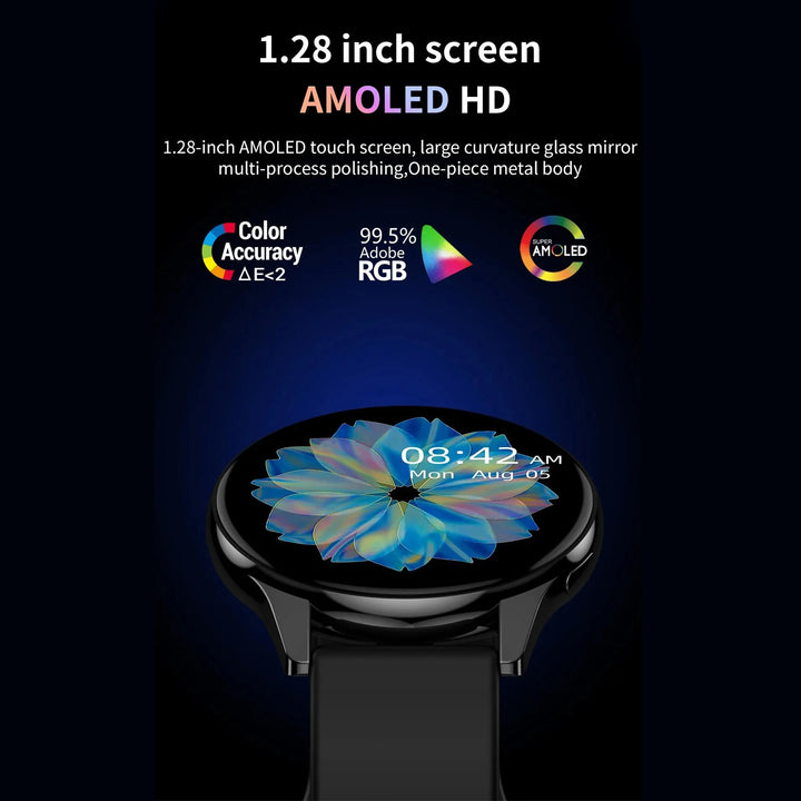 Premium Sport Smartwatch for Women – Bluetooth Call, IP68 Waterproof, Fitness Tracker, Health Monitoring, 1.2" HD Touchscreen, Compatible with iOS and Android - StrengthXPhysiotherapy