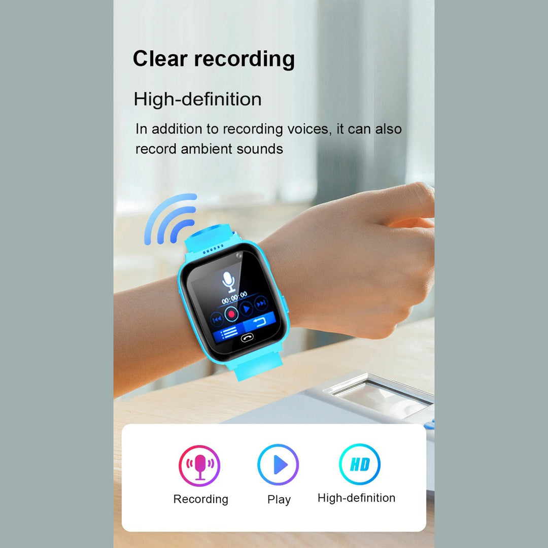 Premium 4G Kids Smartwatch – Video Call, GPS Tracking, IP67 Waterproof, 8GB ROM, Health Monitoring, Wi-Fi, Voice & Video Calls, Android Compatibility - StrengthXPhysiotherapy