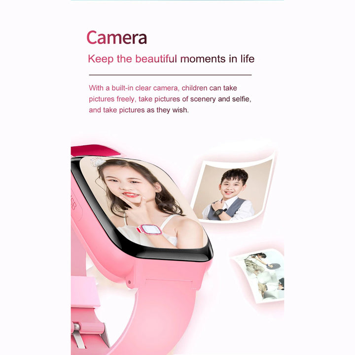 Premium 4G Kids Smartwatch – Video Call, GPS Tracking, IP67 Waterproof, 8GB ROM, Health Monitoring, Wi-Fi, Voice & Video Calls, Android Compatibility - StrengthXPhysiotherapy