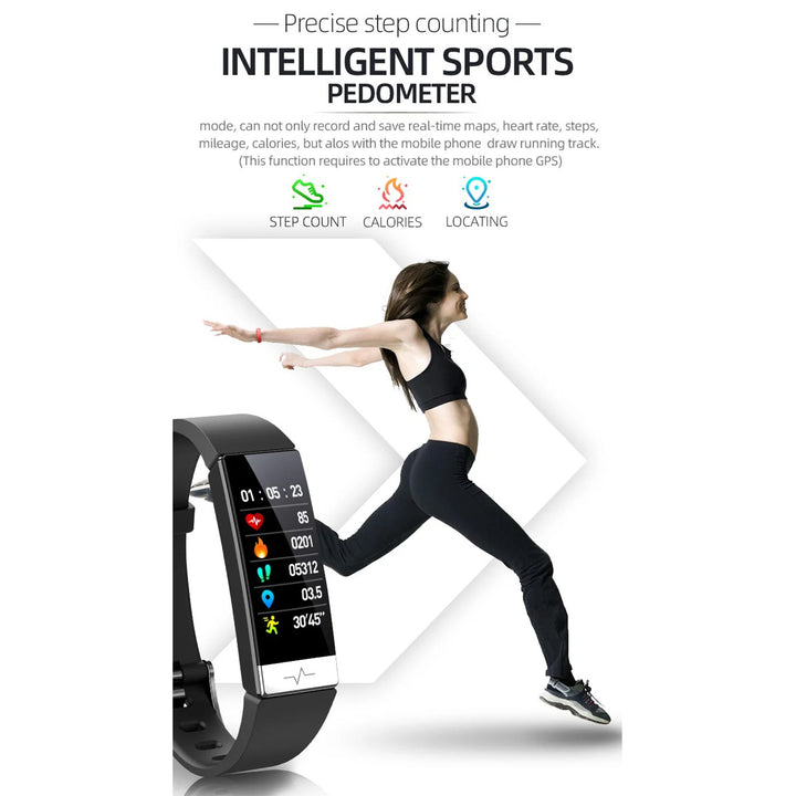 Premium Smart Fitness Tracker – ECG, HRV Analysis, Heart Rate Monitor, IP68 Waterproof Smartwatch for Android & iOS, Accurate Sleep & Fitness Tracking - StrengthXPhysiotherapy