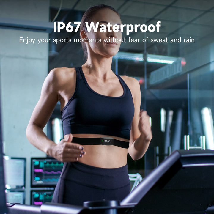 Premium Chest Strap Heart Rate Monitor – Bluetooth & ANT+ for Cycling, Running, Hiking, Fitness, Smart Bicycle Sensor