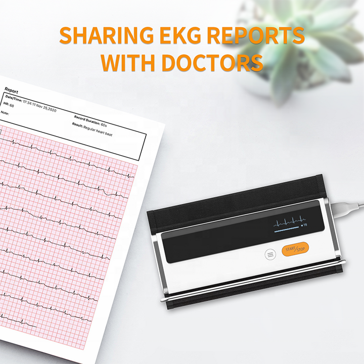 Premium Wireless Bluetooth Blood Pressure Monitor – ECG Function, Automatic Digital BP Machine with Heart Rate & Pulse 