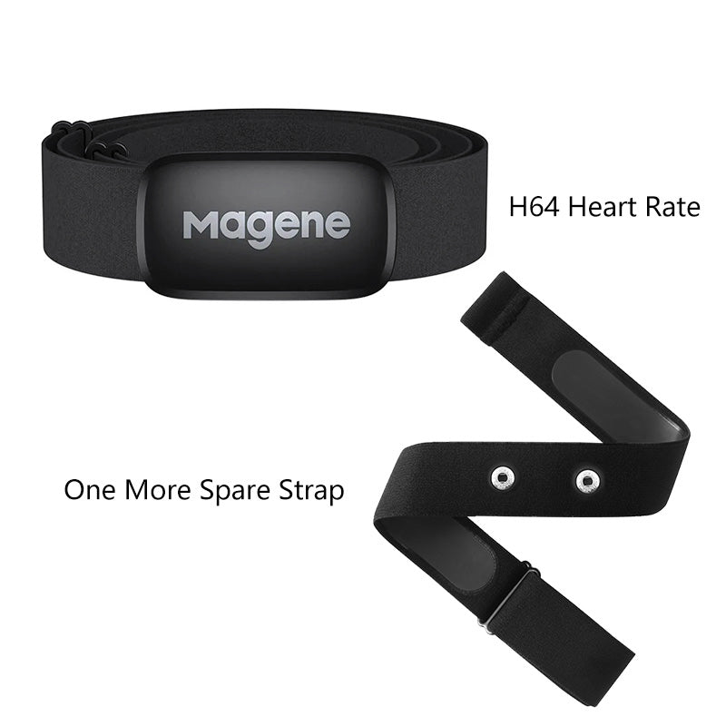 Premium Heart Rate Monitor Chest Strap – Dual Mode ANT+ & Bluetooth, IP67 Waterproof, 1000 Hours Battery, Compatible 