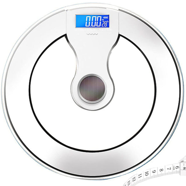 Premium Solar Body Fat Scale – Smart Digital BMI & Heart Rate Tracker, 180KG