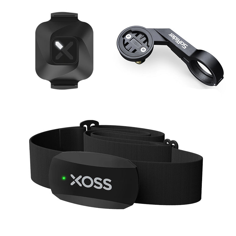 Premium Speed & Cadence Sensor for Cycling – X2 Heart Rate Monitor, S1 Bike Computer Mount, GPS Compatibility for GARMIN, iGPSPORT, Bryton, and More - StrengthXPhysiotherapy