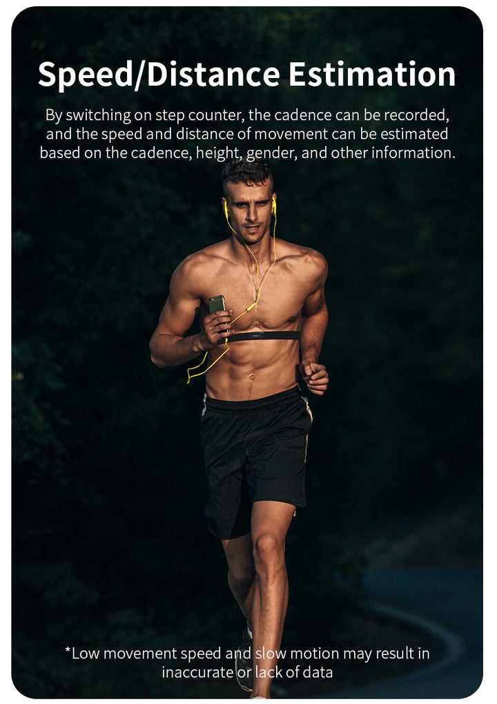 Premium Heart Rate Monitor Sensor – Rechargeable Battery, Data Storage for Swimming, Running, Cycling, Fitness & Sailboat