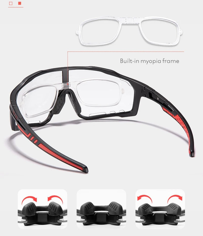 Premium Photochromic Cycling Sunglasses for Men & Women – UV400 Protection, Adjustable Lenses, Sports Eyewear for Running, MTB, Bike, Road Cycling & Driving - StrengthXPhysiotherapy