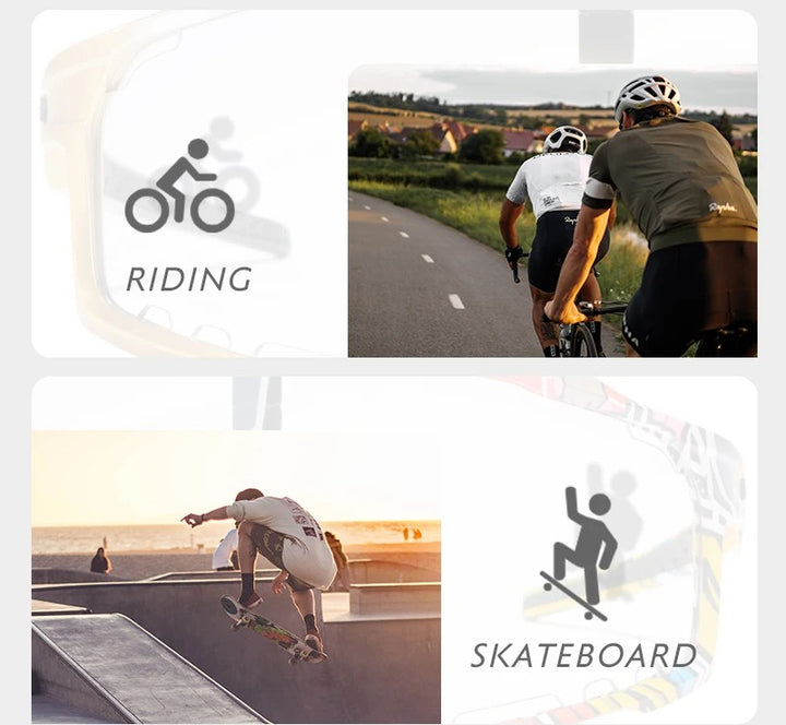 Premium Photochromic Cycling Sunglasses for Men & Women – UV400 Protection, Adjustable Lenses, Sports Eyewear for Running, MTB, Bike, Road Cycling & Driving - StrengthXPhysiotherapy