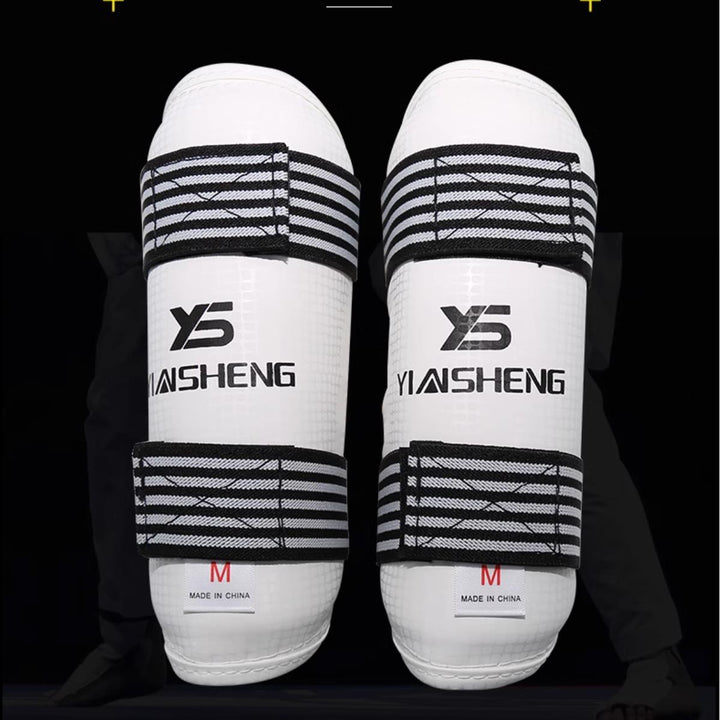 Premium Taekwondo Arm & Shin Guards – Kickboxing, MMA, Muay Thai Leggings, Ankle Protection, Protective Foam Insert, Secure  