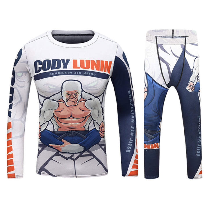 Premium MMA Boxing Training Set – UFC Fighting Suit for Men, Women & Children, Breathable Quick Dry Sports Wear, Short 