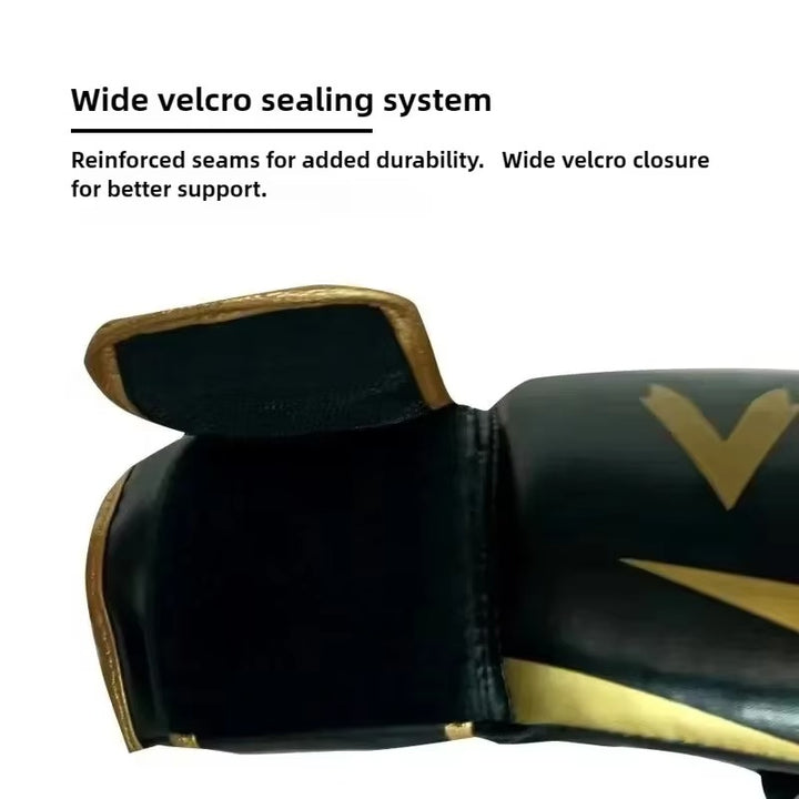 Premium Boxing Gloves – High Quality Muay Thai, Sanda & Taekwondo Fighting Gloves for Kids & Adults, Durable PU Leather, Available in 6/8/10/12/16oz for Men & Women Training - StrengthXPhysiotherapy