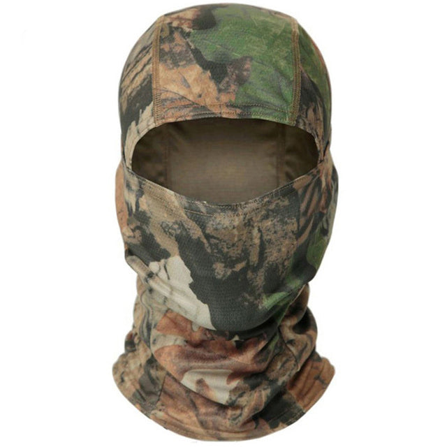 Premium Tactical Balaclava Full-Face Mask – Windproof, Dustproof Hunting, Cycling, and Wargame Headgear, Multicam Bandana