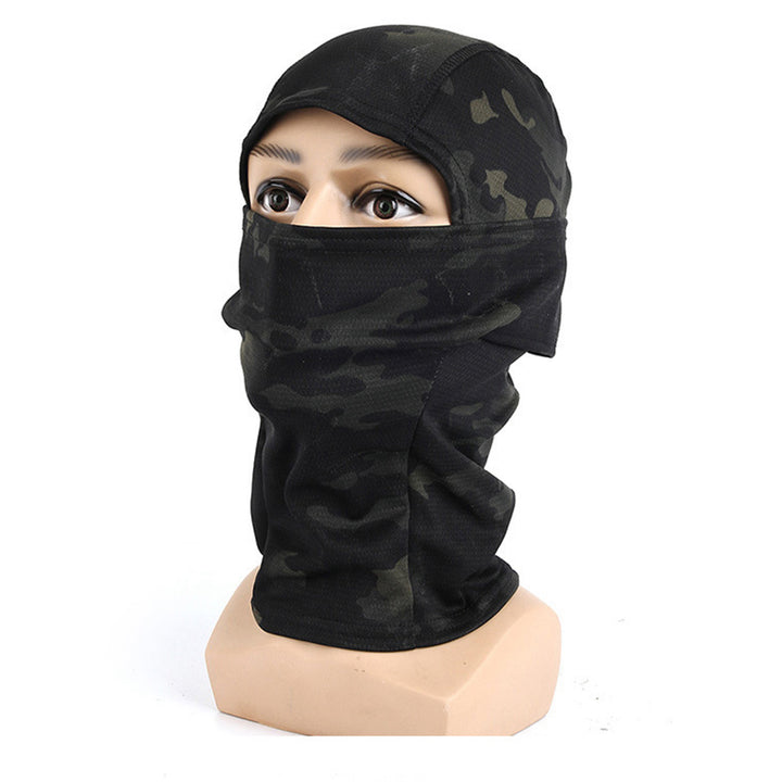 Premium Tactical Balaclava Full-Face Mask – Windproof, Dustproof Hunting, Cycling, and Wargame Headgear, Multicam Bandana