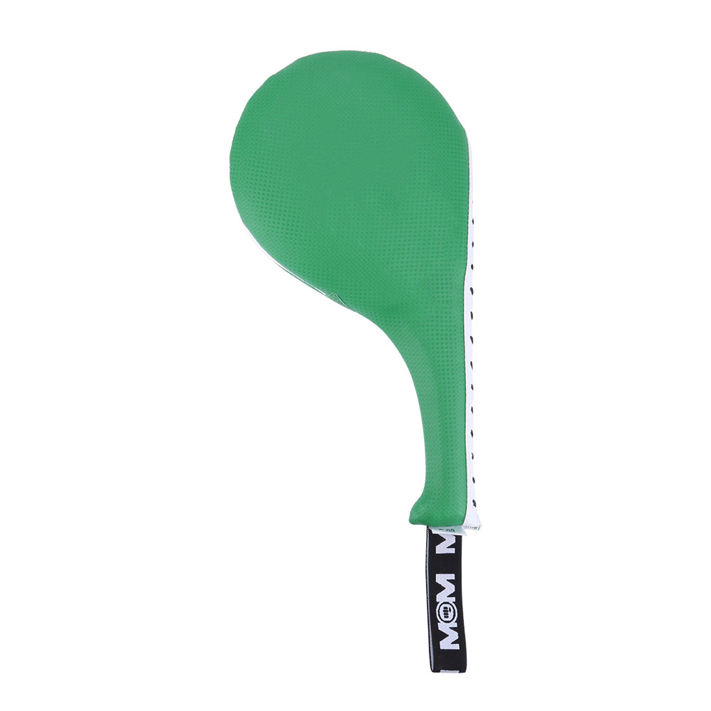 Premium Taekwondo Foot Target Kick Pad – Boxing, Kickboxing, & Sanda Training Equipment – Durable PU Leather, High Elastic Sponge – Double Target Design for High & Low Kicks – Buzz Sound & Wrist Grip – 40x20x8cm - StrengthXPhysiotherapy