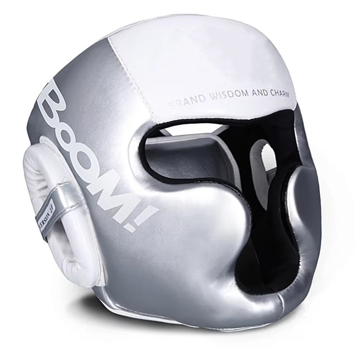 Premium Kickboxing Helmet – MMA Headgear, Karate, Muay Thai, Boxing, Sanda Training Protection for Adults & Kids, Adjustable, Comfortable & Durable - StrengthXPhysiotherapy