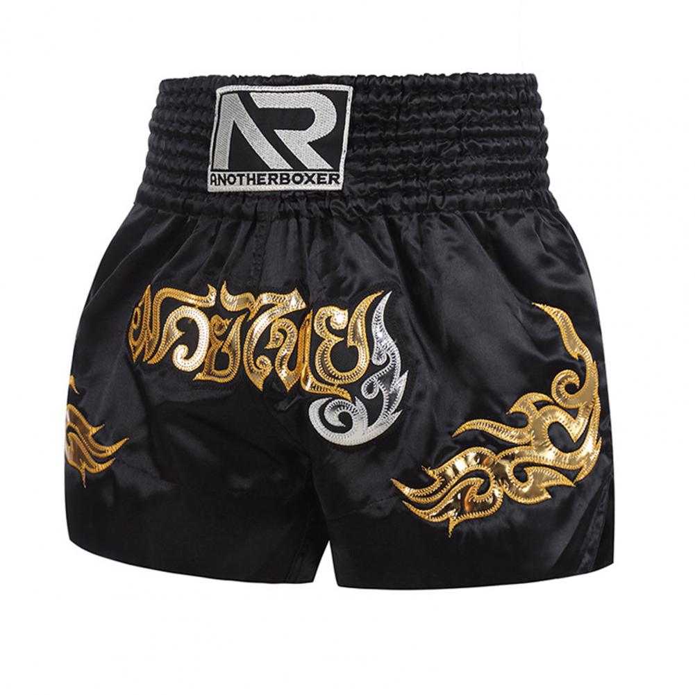 Premium Muay Thai Kickboxing Shorts – Unisex Martial Arts Training Pants, High Elasticity, Breathable with Cord Design for