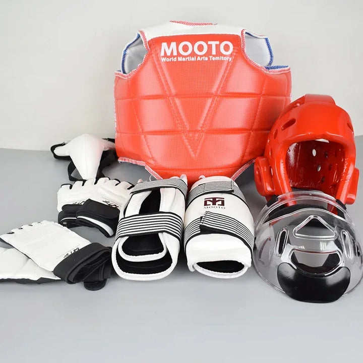 Premium 8pcs Taekwondo Protective Gear Set – Full Body Protection for Combat & Competition, Thickened Training Equipment with