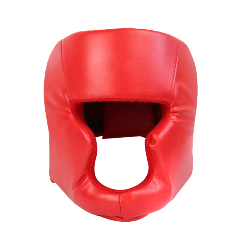Premium Boxing Headgear for Children & Adults – Karate, Muay Thai, MMA, Sanda Training Safety Helmet, PU Leather, Adjustable
