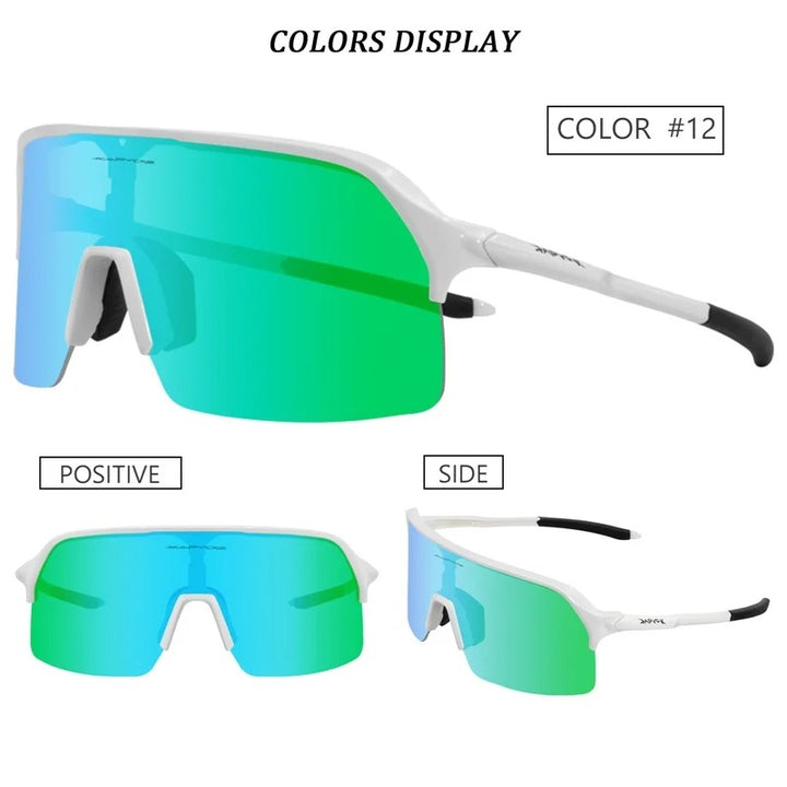 Premium Polarized Cycling Sunglasses – UV Protection, HD Lens, 1 or 4 Lens Options for Road, Mountain Bike & Outdoor Sports Eyewear for Men & Women - StrengthXPhysiotherapy
