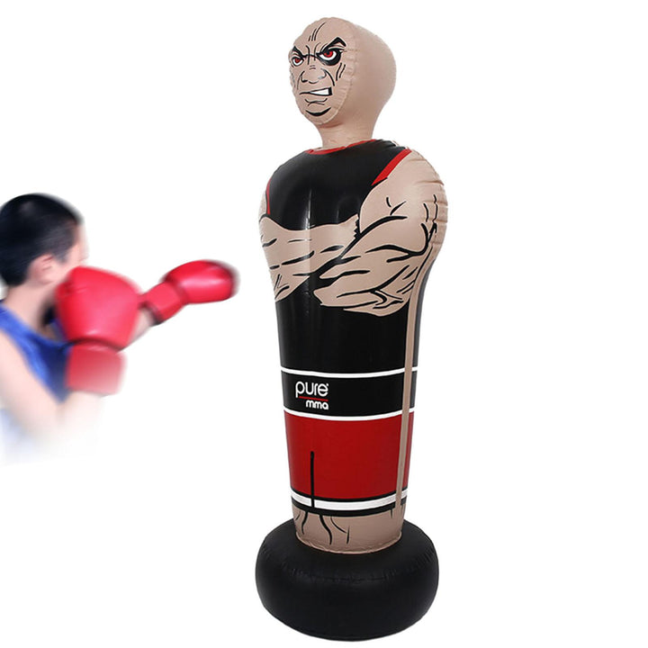 Premium Inflatable Punching Bag – Durable PVC Boxing Dummy for Kids & Adults – Home Gym Fun Activity, Karate & MMA Training –