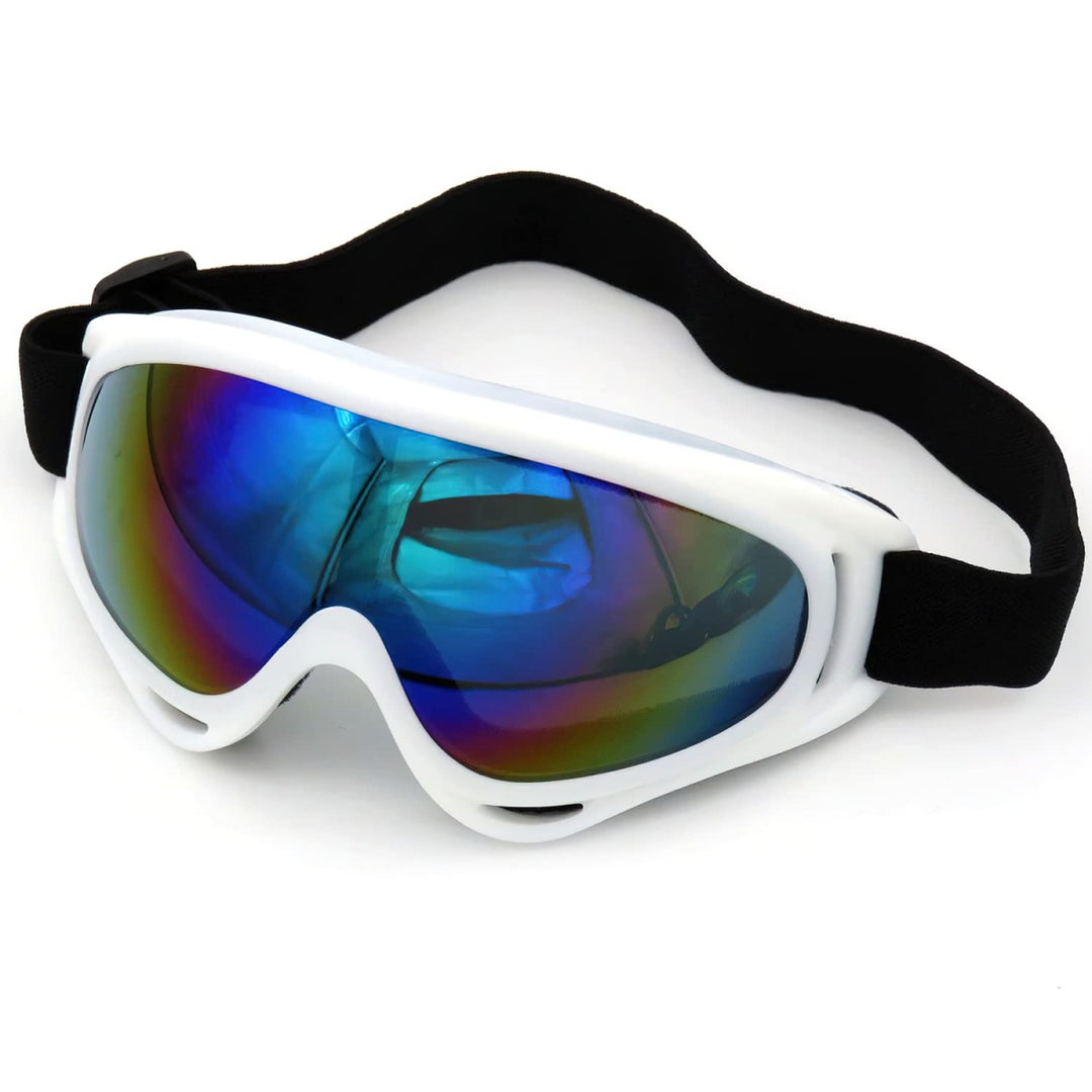 Premium Polarized Ski Goggles for Men & Women – Large Frame, Windproof, Snowproof, UV Protection, Anti-Fog, Snowboard