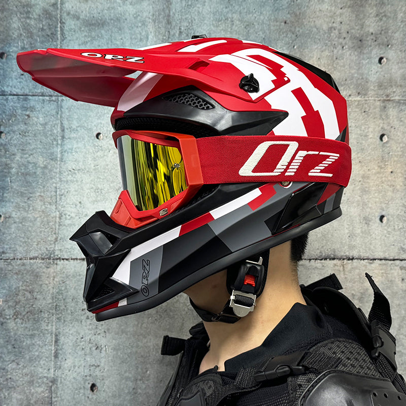 High-Quality Kids Off-Road Helmet - Motocross, Mountain Bike, ATV, DOT Certified, Lightweight ABS Material, Full Face Safety