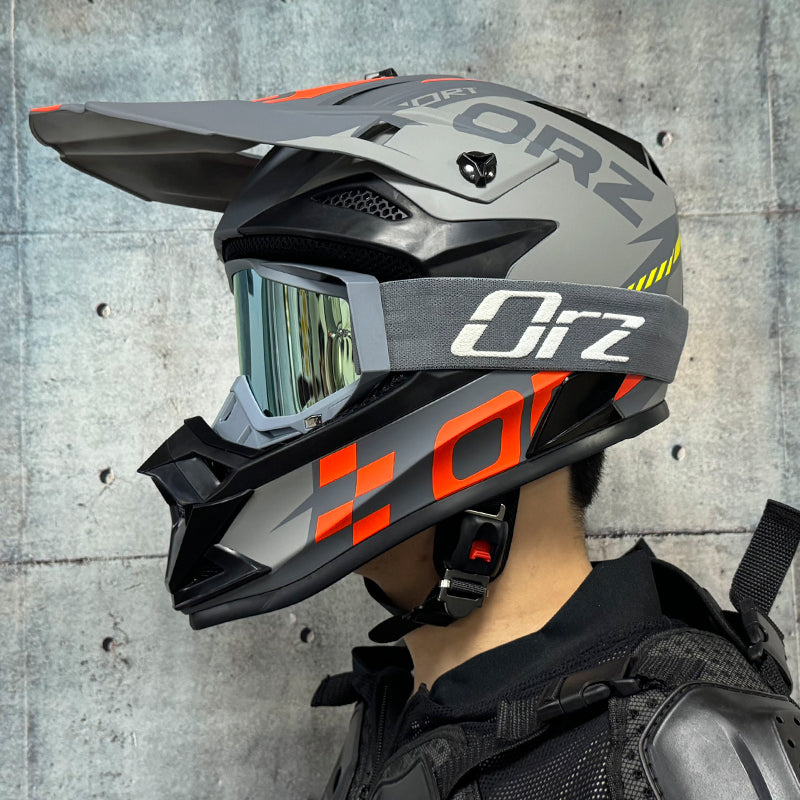 High-Quality Kids Off-Road Helmet - Motocross, Mountain Bike, ATV, DOT Certified, Lightweight ABS Material, Full Face Safety
