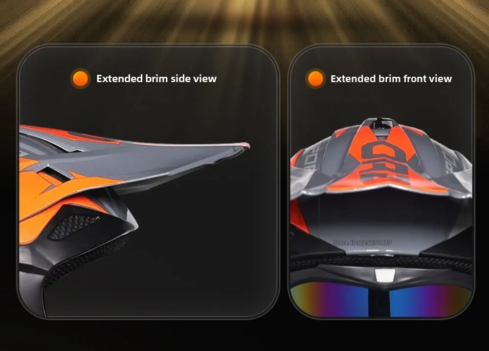 High-Quality Kids Off-Road Helmet - Motocross, Mountain Bike, ATV, DOT Certified, Lightweight ABS Material, Full Face Safety Gear for 1-2 Years Old, Unisex Design, Free Gift Included - StrengthXPhysiotherapy