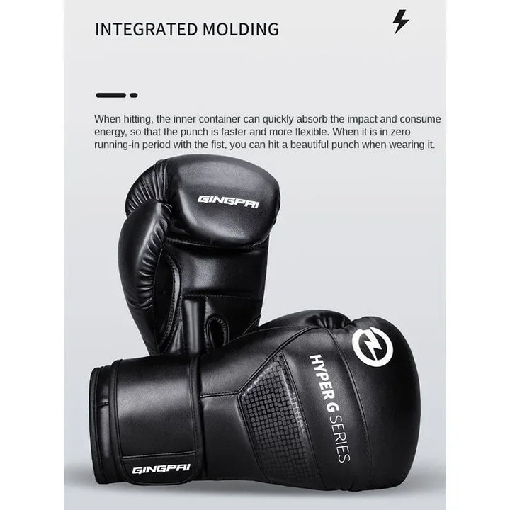 Premium Boxing Gloves – High Quality PU Leather, Wear-Resistant & Breathable, Thickened Protective Gloves for Sanda & Combat