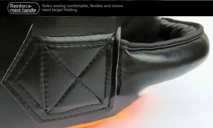 Premium Boxing Shield Target – High-Quality Handheld Training Pad for Punching & Kicking – Durable PU Leather Combat Sports Equipment for Boxing & Martial Arts Defense - StrengthXPhysiotherapy