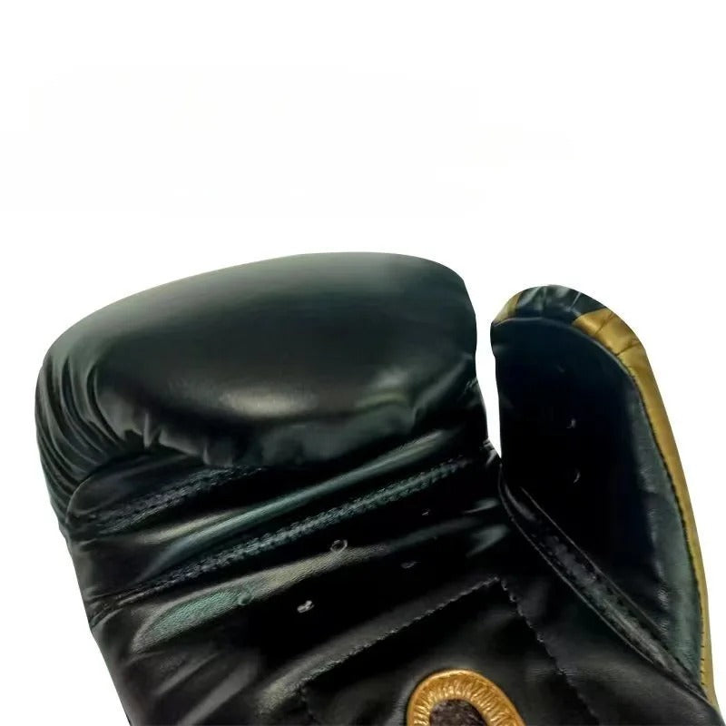 Premium Boxing Gloves – High Quality PU Leather, Ultra-Thick Padding for Muay Thai, MMA, Sanda & Boxing Training, Wear