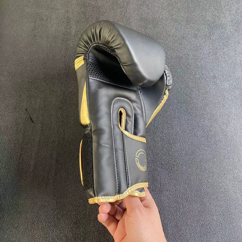 Premium Boxing Gloves – High Quality PU Leather, Ultra-Thick Padding for Muay Thai, MMA, Sanda & Boxing Training, Wear