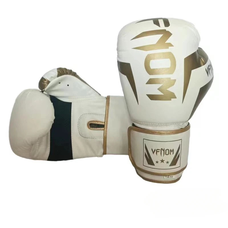 Premium Boxing Gloves – High Quality PU Leather, Ultra-Thick Padding for Muay Thai, MMA, Sanda & Boxing Training, Wear