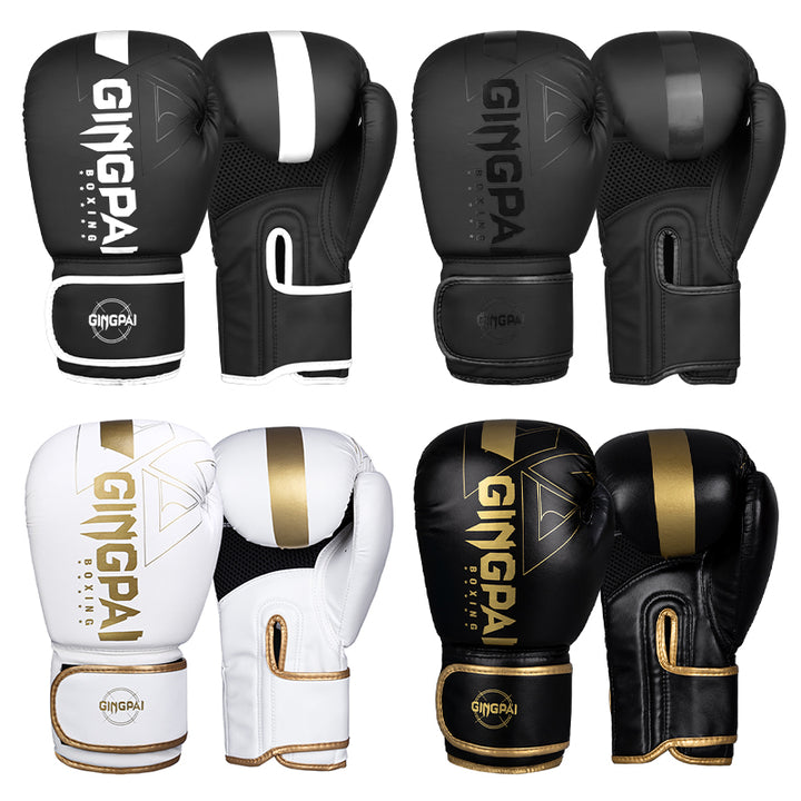 Premium Kick Boxing Gloves for Men & Women – High Quality PU Leather, Durable Combat Gloves for Karate, Muay Thai, MMA, 