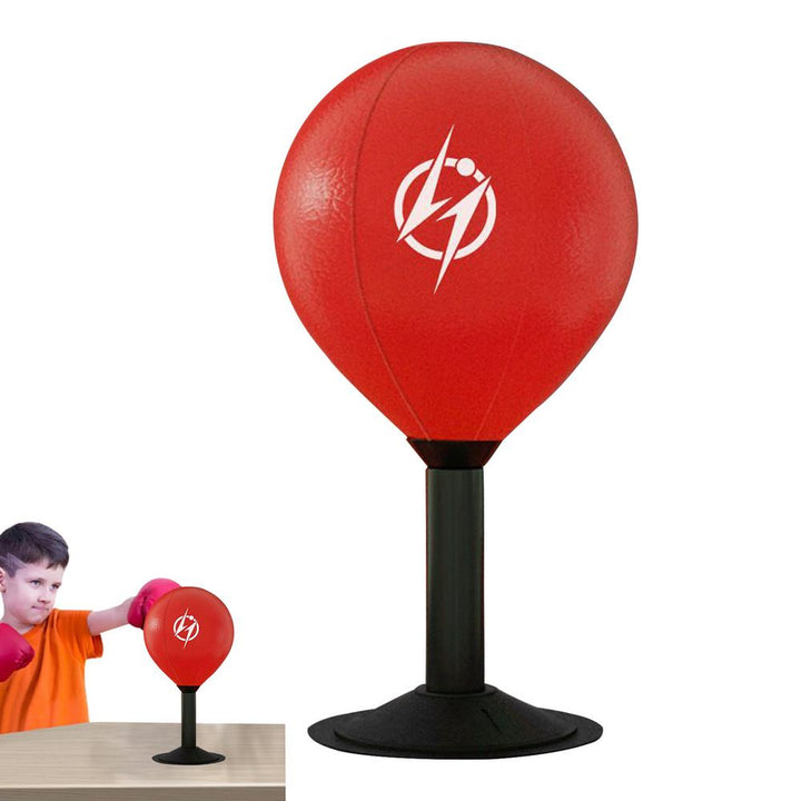 Premium Desktop Punching Bag – Stress Relief Toy with Strong Suction Cup – Fun Punch Rage Bag for Office & Home – Durable 
