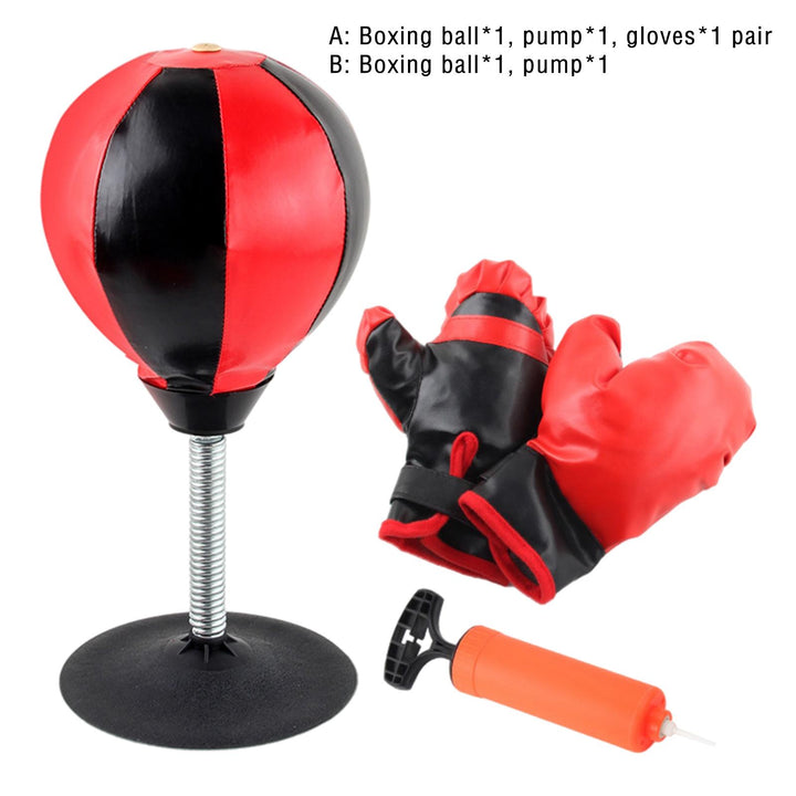 Premium Desktop Punching Bag – Stress Relief Toy with Strong Suction Cup – Fun Punch Rage Bag for Office & Home – Durable 